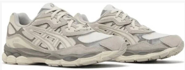 Asics Gel Nyc cream/oyster grey - Image 3