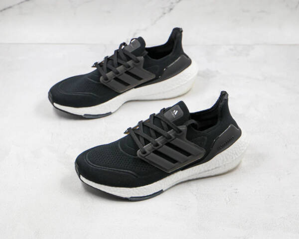Adidas Ultraboost 21 Black White - Image 6