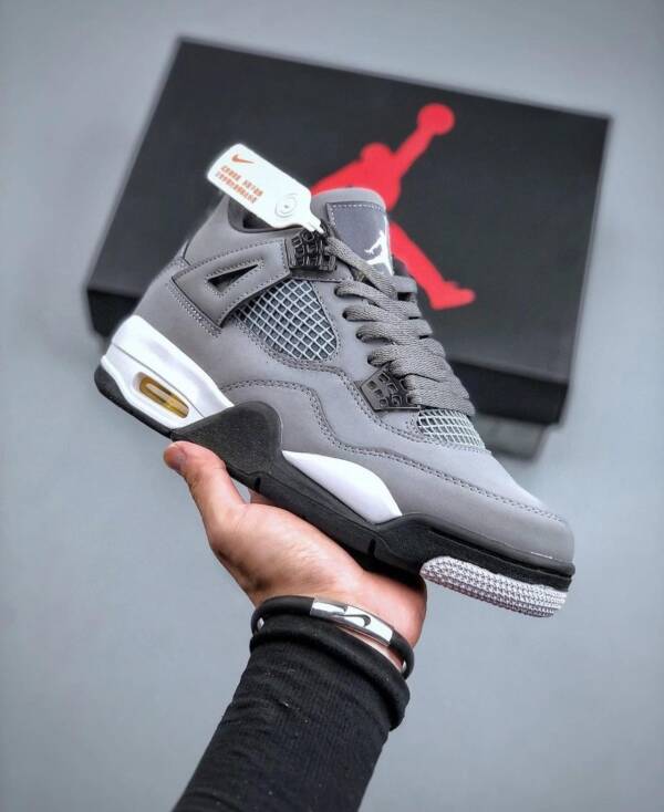 Nike Air Jordan 4 Cool Grey - Image 4