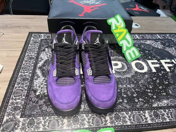 Nike Air Jordan 4 Retro "Purple" - Image 6