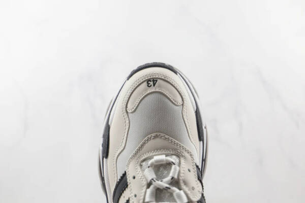 Balenciaga Adidas White Black - Image 3