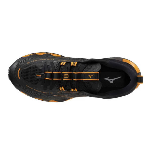 Mizuno Wave Prophecy 13 Preto/Orange - Image 2