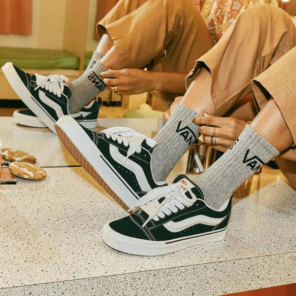 Vans Knu Skool Black White - Image 5