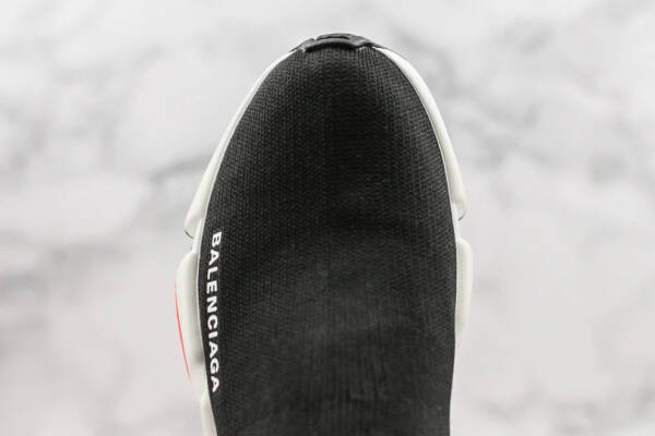 Balenciaga Speed Trainer Black Red - Image 3