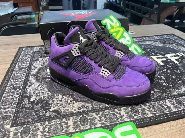 Nike Air Jordan 4 Retro "Purple" - Image 7