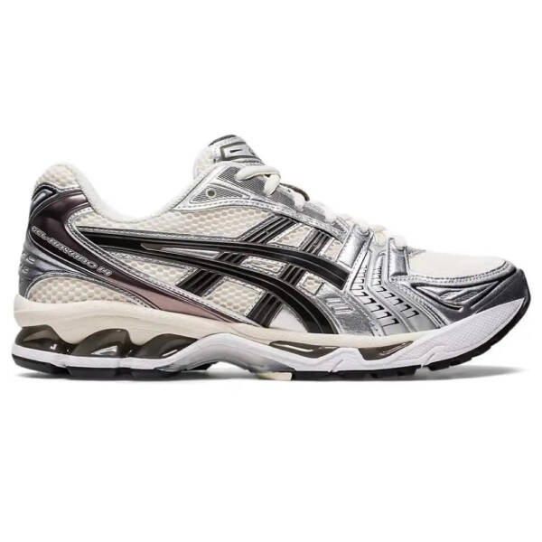 Asics Gel-Kayano 14 Cream Black Metallic Plum - Image 2
