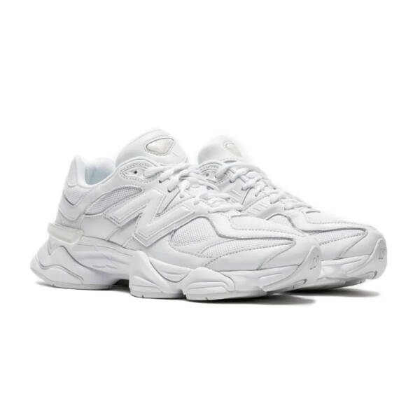 New Balance 9060 Triple White - Image 2