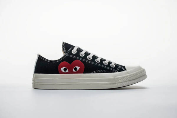 Converse Chuck Taylor All Star 70s Ox Comme des Garçons Play Black - Image 2