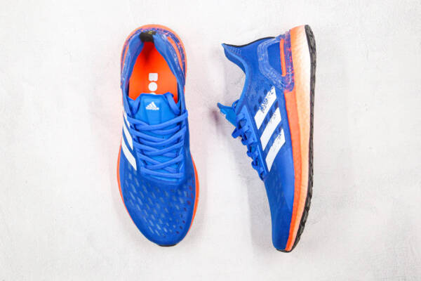 Adidas Ultraboost PB Glory Blue White Solar Red - Image 6