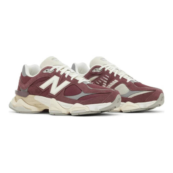 New Balance 9060 Washed Burgundy - Image 5