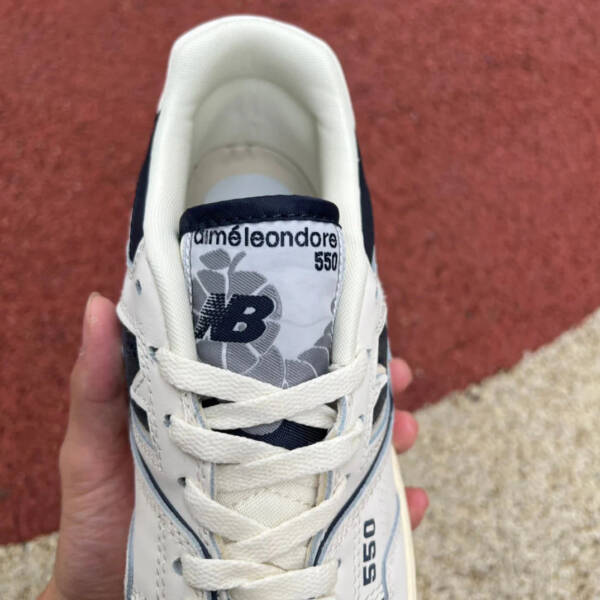 New Balance 550 White Navy - Image 3