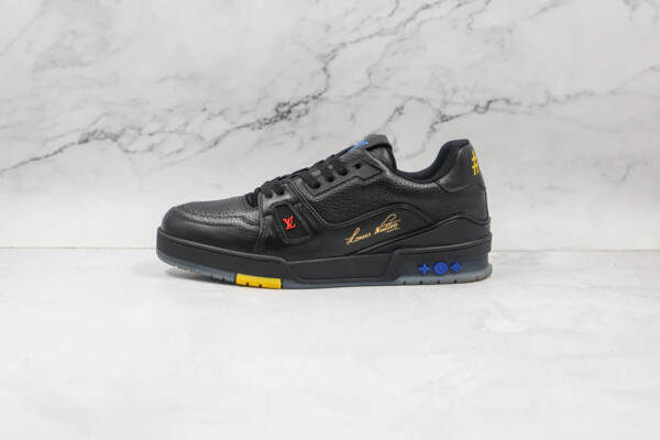 Louis Vuitton Trainer Black Signature - Image 2