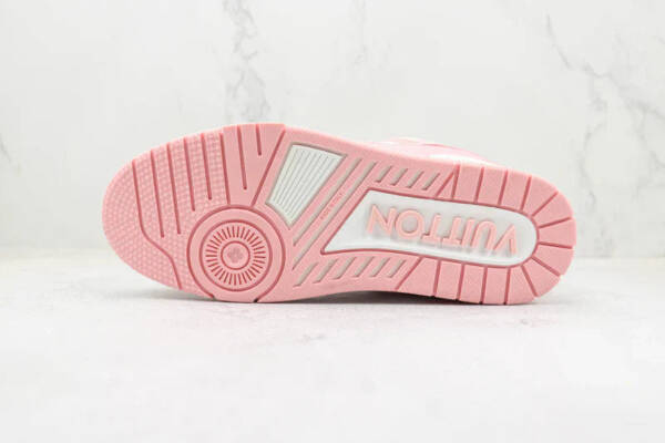 Louis Vuitton Trainer Pink Rose - Image 6