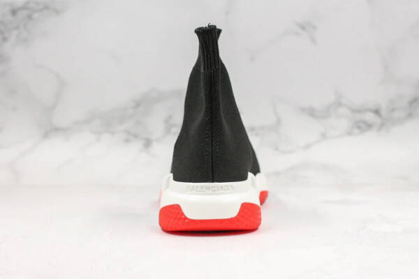 Balenciaga Speed Trainer Black Red - Image 4