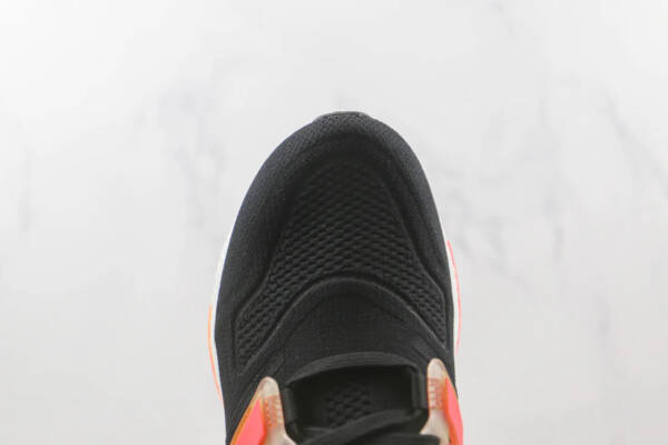 Adidas Ultraboost 22 Black Turbo Flash Orange - Image 3