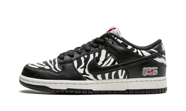 Nike SB Dunk Low Quartersnacks Zebra - Image 7