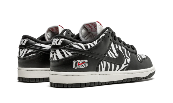 Nike SB Dunk Low Quartersnacks Zebra - Image 3