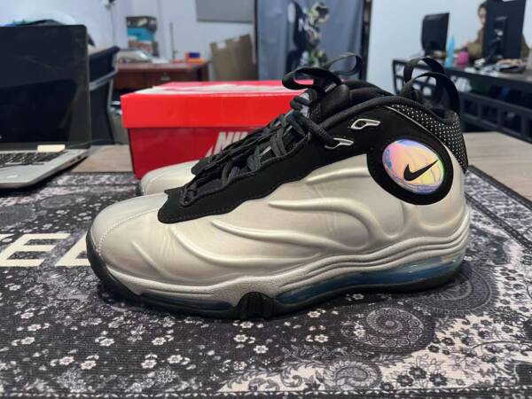 Nike Total Air Foamposite Max Metallic Silver - Image 8