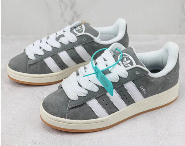 Adidas Campus 00s Grey White - Image 4