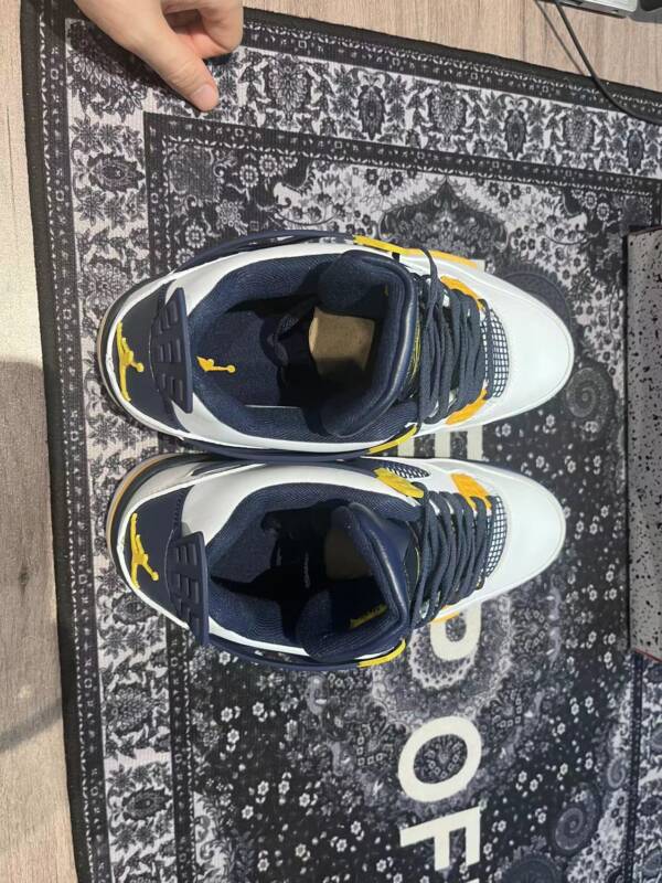 Nike Air Jordan 4 Retro Cal/Marquette - Image 4