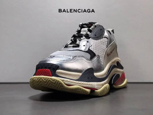Balenciaga Triple S Silver Black 2019 - Image 6