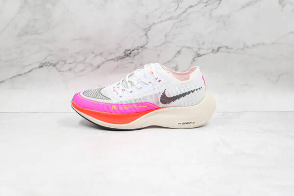 Nike ZoomX Vaporfly Next% 2 White Pink - Image 2