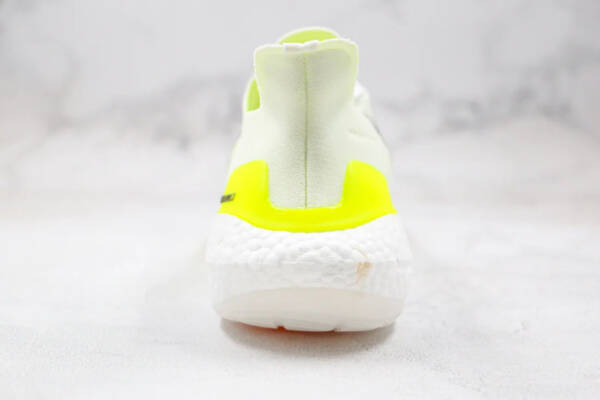 Adidas Ultraboost 21 Solar Yellow White - Image 4