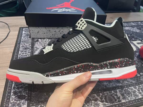 Nike Air Jordan 4 Retro Bred - Image 5