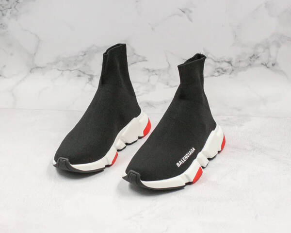 Balenciaga Speed Trainer Black Red - Image 6