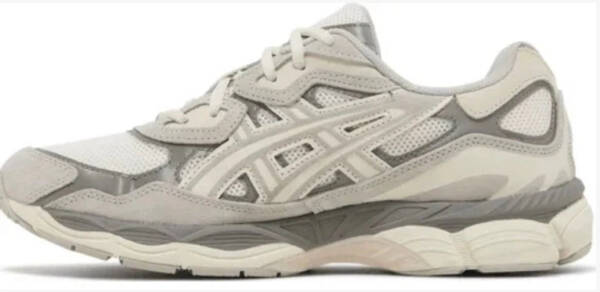 Asics Gel Nyc cream/oyster grey - Image 5