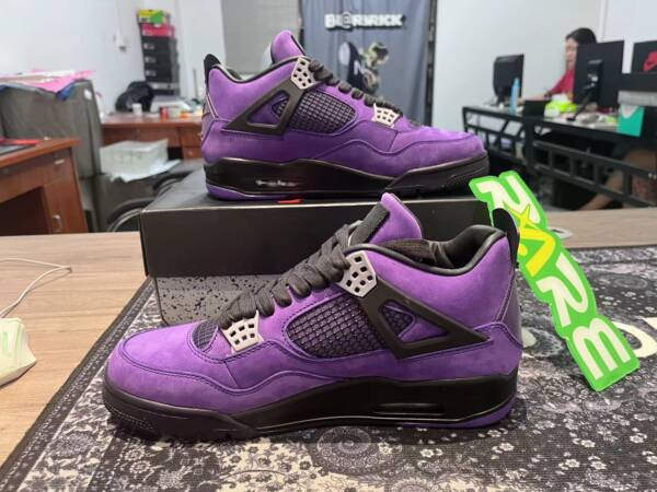 Nike Air Jordan 4 Retro "Purple" - Image 4