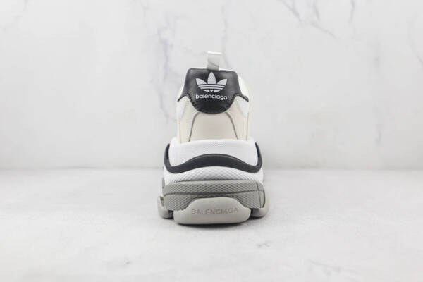 Balenciaga Adidas White Black - Image 4
