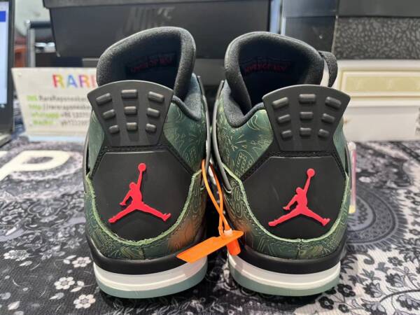 Air Jordan 4 Green Laser - Image 10