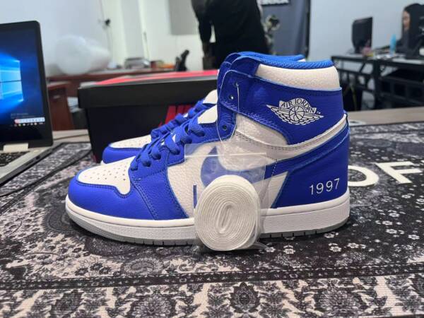 Nike Air Jordan 1 Retro Storm Blue - Image 6