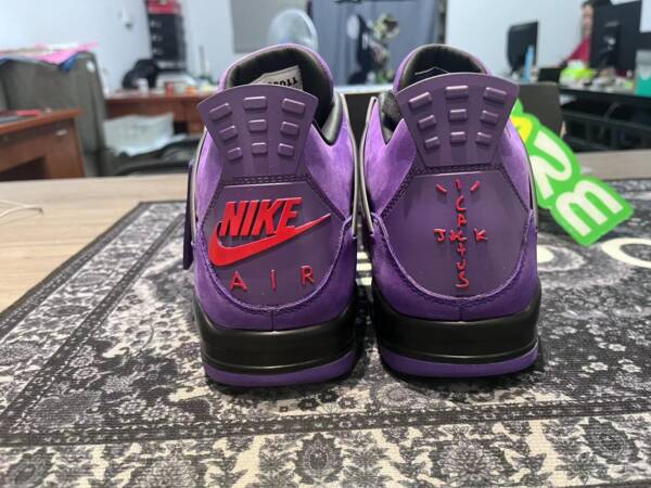 Nike Air Jordan 4 Retro "Purple" - Image 10