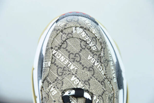 Gucci X Balenciaga The Hacker Project Triple S Beige - Image 3