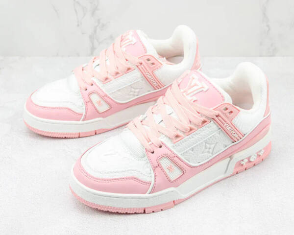 Louis Vuitton Trainer Pink Rose - Image 2