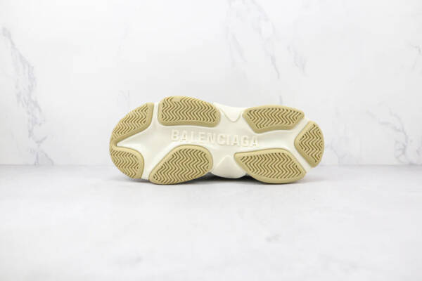 Gucci X Balenciaga The Hacker Project Triple S Beige Green Yellow - Image 5