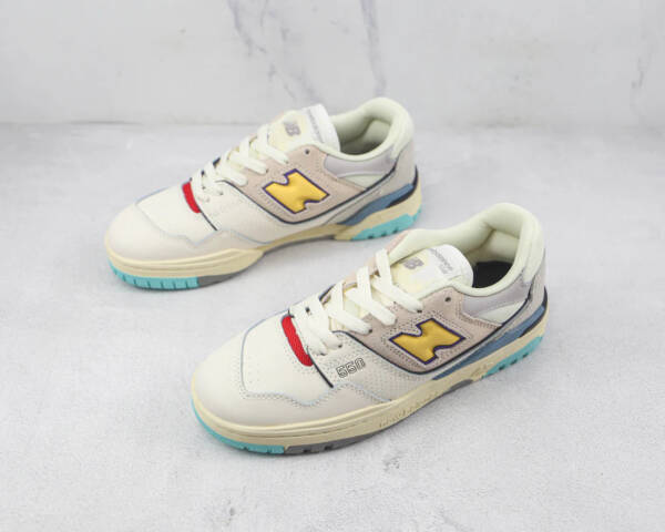 New Balance 550 Sea Salt Yellow - Image 6