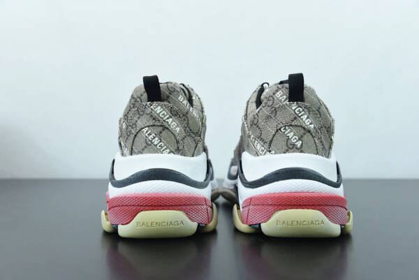 Gucci X Balenciaga The Hacker Project Triple S Beige - Image 4