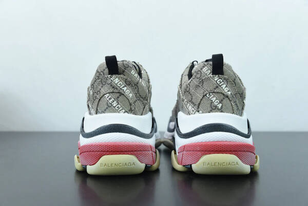 Gucci X Balenciaga The Hacker Project Triple S Beige - Image 4