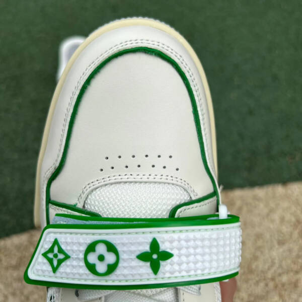 Louis Vuitton Trainer Green Mesh - Image 3