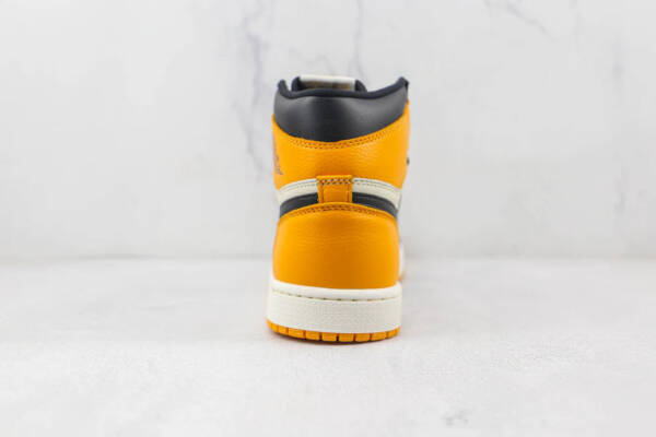 Jordan 1 Retro High Taxi Yellow Toe - Image 5