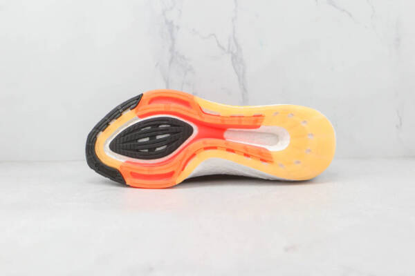 Adidas Ultraboost 22 Black Turbo Flash Orange - Image 5