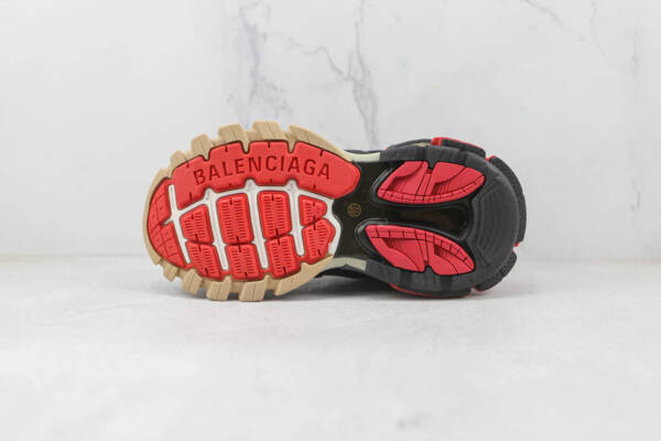 Balenciaga Track Black Grey Red - Image 5