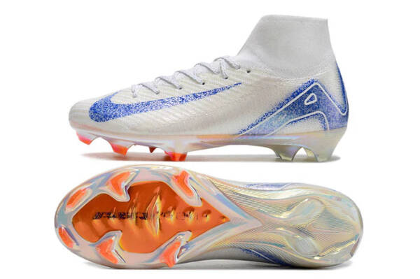 Nike Air Zoom Mercurial Superfly 10 Elite FG High White - Image 2