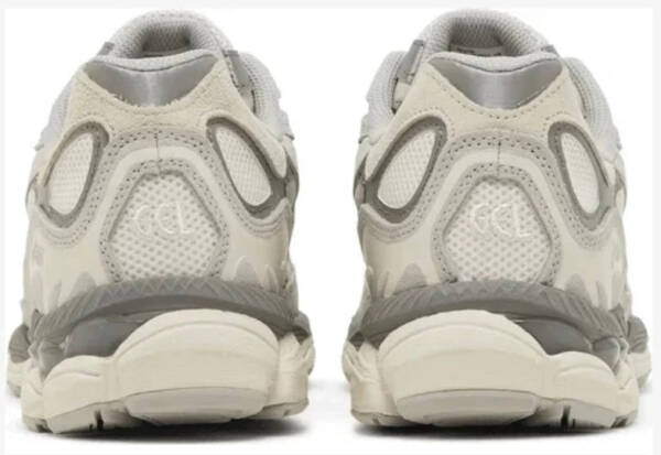 Asics Gel Nyc cream/oyster grey - Image 4