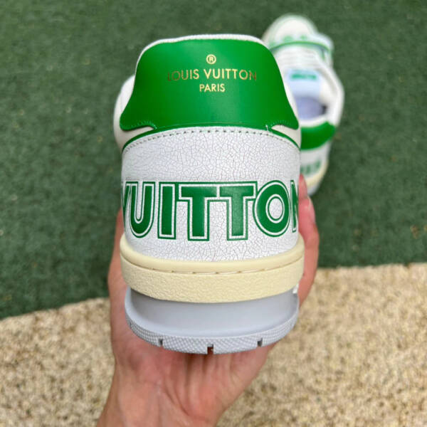 Louis Vuitton Trainer Green Mesh - Image 5
