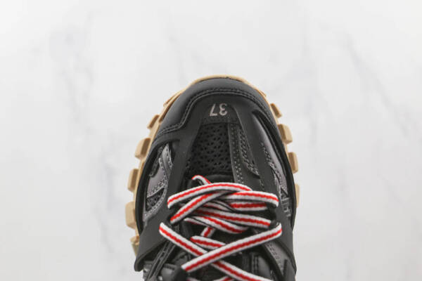 Balenciaga Track Black Grey Red - Image 3