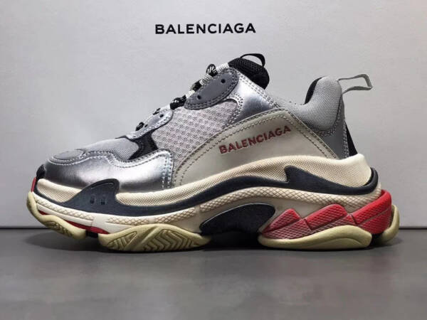 Balenciaga Triple S Silver Black 2019 - Image 2